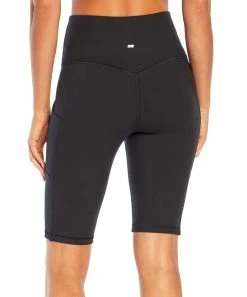 Marika | 11'' Black Tummy-Control Pocket High-Waist Bike Shorts - Women -Outlet Marika Store zu59409987 alt 4 tm1657557088