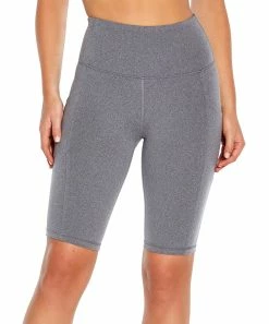 Marika | 11.5'' Heather Charcoal Tummy-Control Pocket High-Waist Bike Shorts - Women -Outlet Marika Store zu59409992 alt 5 tm1628253946