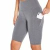 Marika | 11.5'' Heather Charcoal Tummy-Control Pocket High-Waist Bike Shorts - Women -Outlet Marika Store zu59409992 main tm1628253946