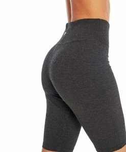 Marika | Heather Charcoal 11.5'' Tummy-Control High-Waist Bike Shorts - Women 10 Marika | Heather Charcoal 11.5'' Tummy-Control High-Waist Bike Shorts - Women -Outlet Marika Store zu61871295 alt 3 tm1657557088