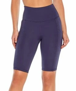 Marika | 11.5'' Midnight Blue Tummy-Control Pocket High-Waist Bike Shorts - Women -Outlet Marika Store zu70622166 alt 2 tm1628253946