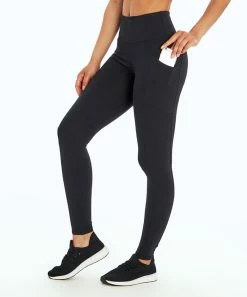 Marika | 27'' Black Pocket Cameron Tummy-Control High-Waist Leggings - Women