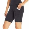 Marika | 9'' Black Brenda Tummy-Control Bike Shorts - Women