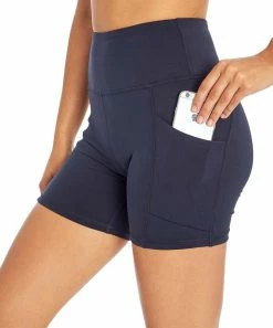 Marika | 5'' Midnight Blue Tummy-Control Linnette Bike Shorts - Women -Outlet Marika Store zu84839942 alt 2 tm1657557088