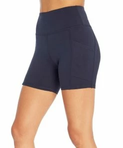 Marika | 5'' Midnight Blue Tummy-Control Linnette Bike Shorts - Women