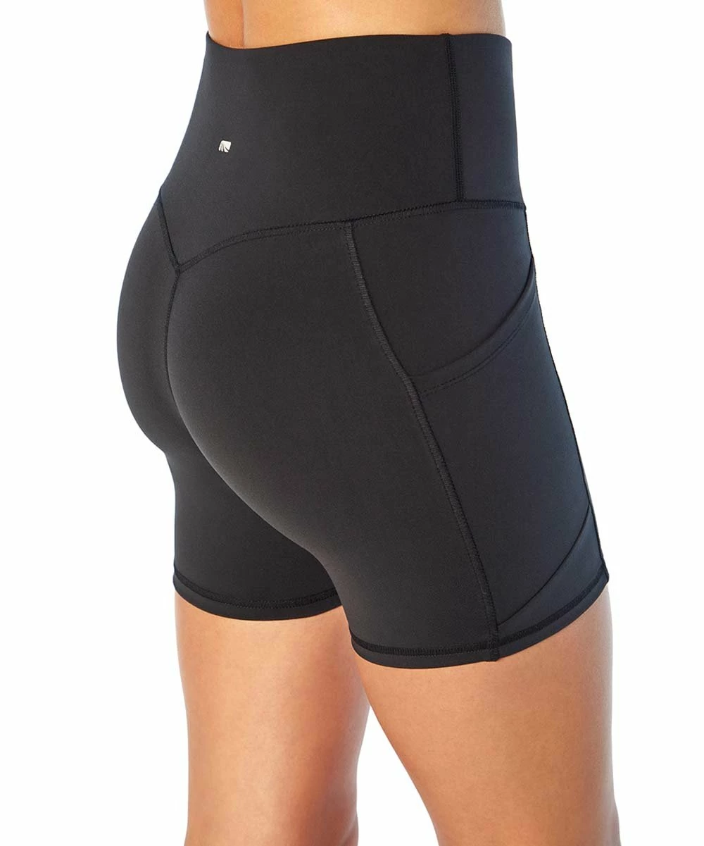 Marika | 5'' Black Tummy-Control Linnette Bike Shorts - Women 6 Marika | 5'' Black Tummy-Control Linnette Bike Shorts - Women - Image 4