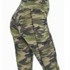 Marika | Black & Green 25'' Watercolor Camo Pocket High-Waist Leggings - Women -Outlet Marika Store zu89817904 main tm1611753492