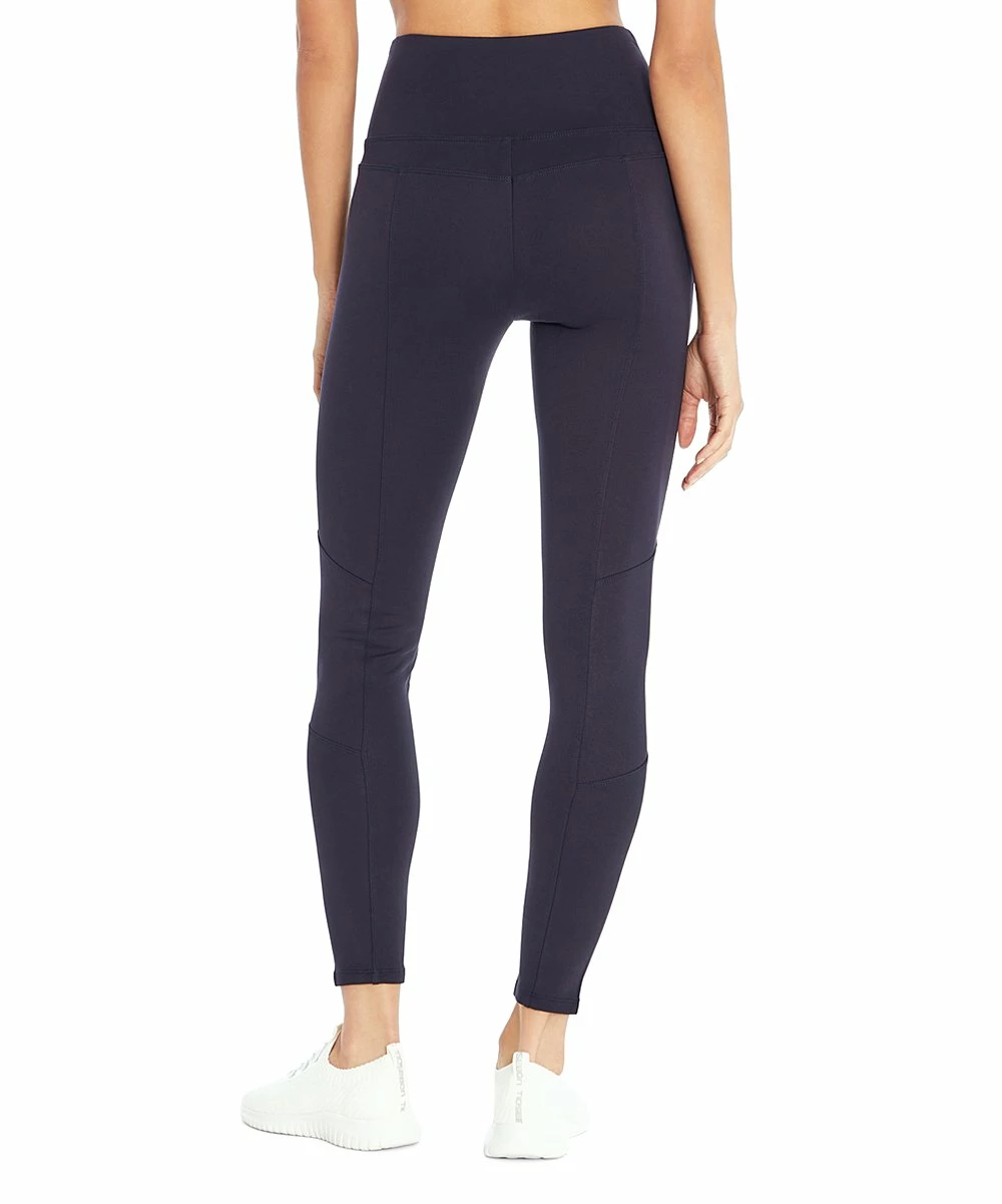 Marika | Midnight Blue 27'' Pocket Ponte Tummy-Control Leggings - Women 6 Marika | Midnight Blue 27'' Pocket Ponte Tummy-Control Leggings - Women - Image 4