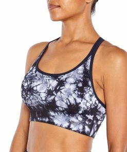 Marika | Black & White Tie-Dye Kailyn Sports Bra -Outlet Marika Store zu92386647 alt 4 tm1611753492
