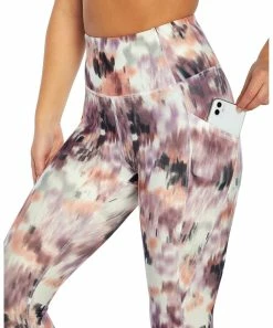 Marika | 25'' Pink Tie-Dye Pocket Sia Leggings - Women -Outlet Marika Store zu92386762 alt 2 tm1623522564