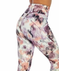 Marika | 25'' Pink Tie-Dye Pocket Sia Leggings - Women -Outlet Marika Store zu92386762 alt 3 tm1623522564