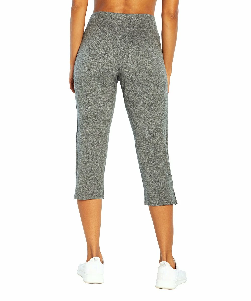 Marika | Heather Black Mona 22'' Capri Pants - Women 5 Marika | Heather Black Mona 22'' Capri Pants - Women - Image 3