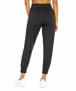 Marika | Black Drawstring-Waist Mona Pocket 27'' Joggers - Women -Outlet Marika Store zu93101527 alt 2 tm1614261470