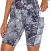Marika | 9'' Black New Marble Bambie Pocket Bike Shorts - Women -Outlet Marika Store zu93101617 main tm1615244663