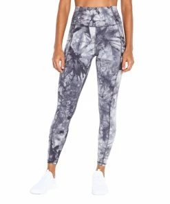 Marika | Black Marble 25'' Cyndi Crop Legging - Women -Outlet Marika Store zu93108493 alt 4 tm1614454421