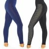 Marika | Blue & Black Snake-Accent Mila 25'' Leggings Set - Women