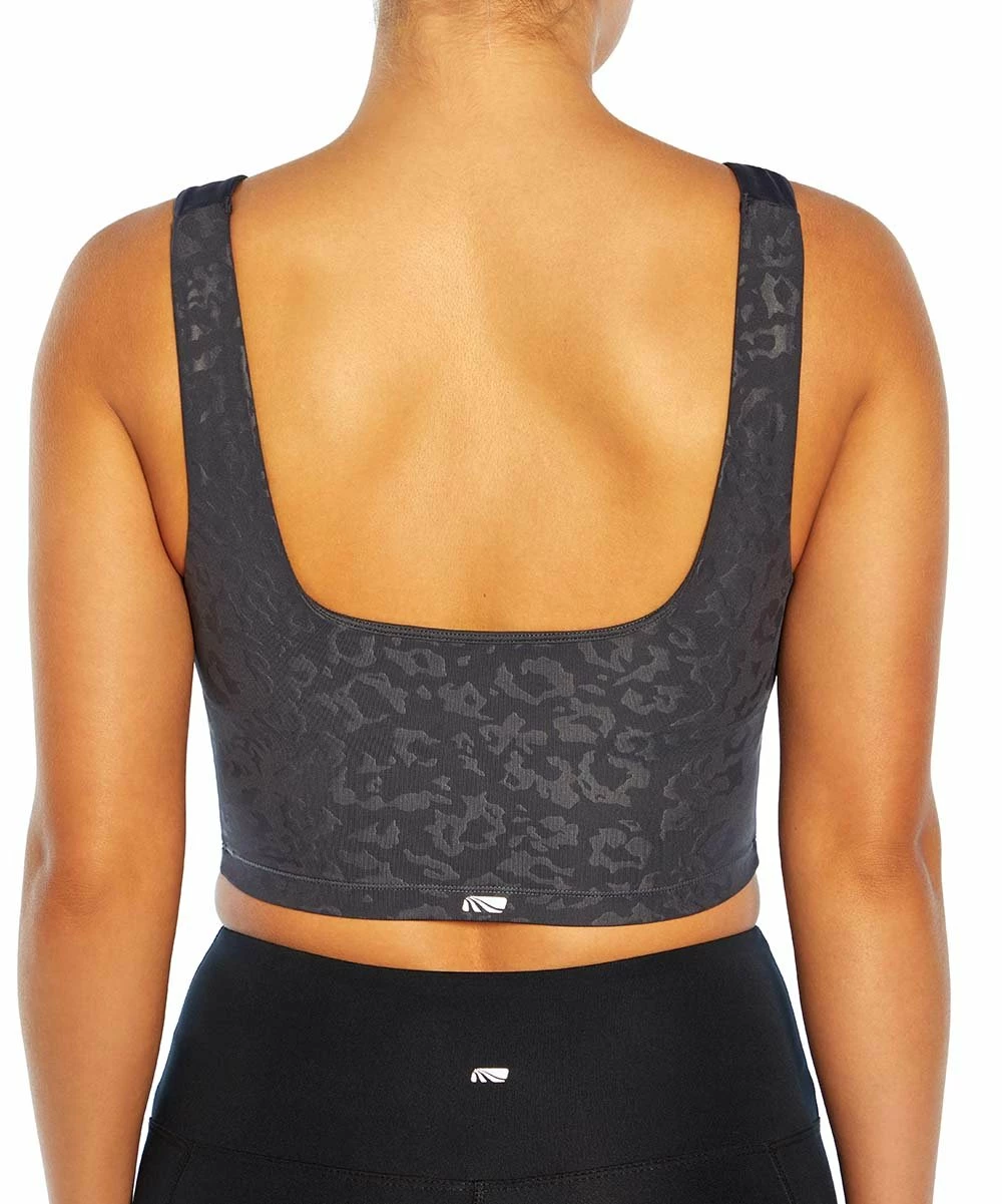 Marika | Carbon Leopard Lola Long Sports Bra 4 Marika | Carbon Leopard Lola Long Sports Bra - Image 2