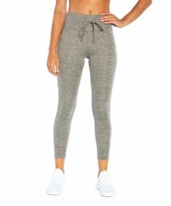 Marika | Heather Gray Pocket 27'' Jogger Leggings - Women -Outlet Marika Store zu98618958 alt 3 tm1630352579