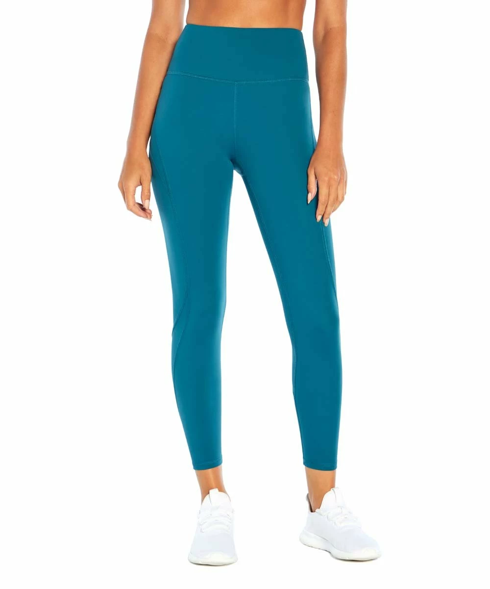 Marika | 25'' Blue Coral Pocket Delinah Leggings - Women 3 Marika | 25'' Blue Coral Pocket Delinah Leggings - Women
