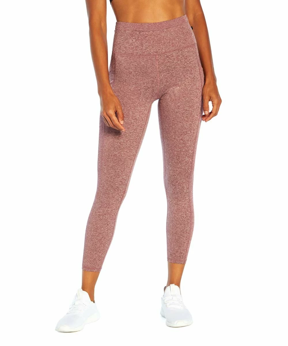 Marika | 25'' Heather Windsor Wine Hannah Pocket Leggings - Women 7 Marika | 25'' Heather Windsor Wine Hannah Pocket Leggings - Women - Image 5
