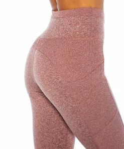 Marika | 25'' Heather Windsor Wine Hannah Pocket Leggings - Women