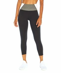 Marika | 25'' Black & Heather Gray Danni Leggings - Women -Outlet Marika Store zu99116560 alt 2 tm1630431780